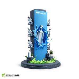 3D nyomtatott reklámdisplayek és POS eszközök