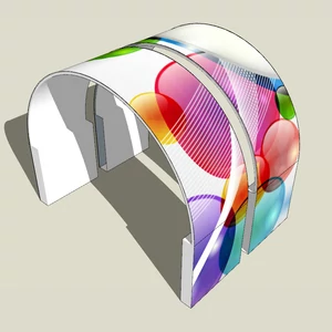 Rendezvény alagút - T3 - kiegészítő elem