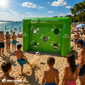 Mobil góllövő fal