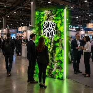 Economy - Világító háttérfal