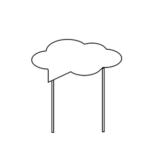 Pop up pult Classic - Korona+rúd - egyedi - NYN