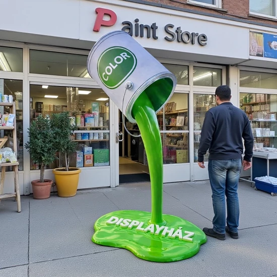 3D nyomtatott óriás termékmodellek