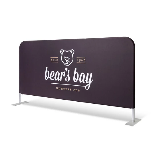 Textil banner korlát
