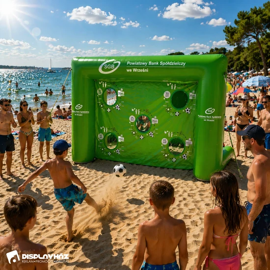 Mobil góllövő fal