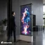 3D holografikus kivetítő ember - vitrines - 56 cm