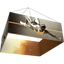 Belógatható reklám banner - Négyszögletes - 242 cm - 2o - Kompletten