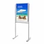 Posztertartó állvány - 70x100 cm - B1 - egyoldalas Posztertartó állvány - 70x100 cm - B1 - egyoldalas