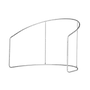Kép 5/10 - Design háttérfal - Félkör - alumínium csőváz szerkezet