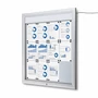 Kép 3/17 - Kültéri zárható biztonsági vitrin LED világítással