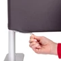 Kép 8/11 - Textil banner korlát - cipzáras rögzítés