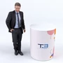 Kép 3/6 - Henger pult - T3 - 80x97 cm - reklámpult